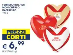 Esselunga Ferrero rocher, mon chéri o raffaello offerta