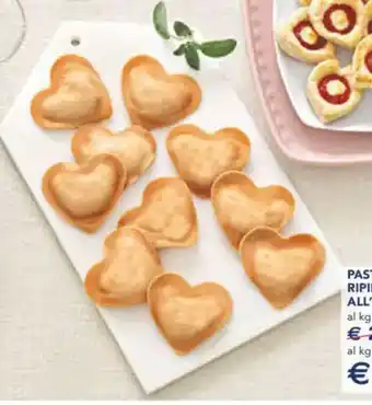 Esselunga Pasta fresca ripiena cuore all'amatriciana al kg offerta