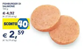 Esselunga Fishburger di salmone offerta