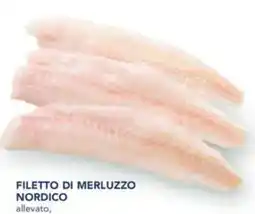 Esselunga Filetto di merluzzo nordico allevato, al kg offerta