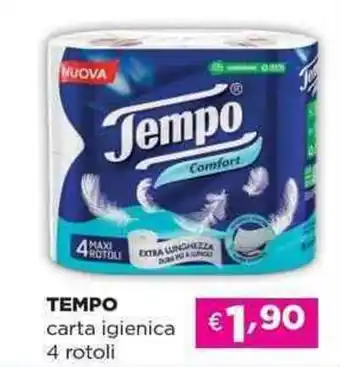 Acqua & Sapone TEMPO carta igienica offerta