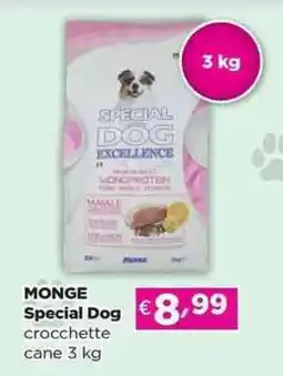 Acqua & Sapone MONGE Special Dog crocchette cane offerta