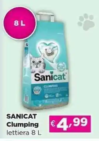 Acqua & Sapone SANICAT Clumping lettiera offerta