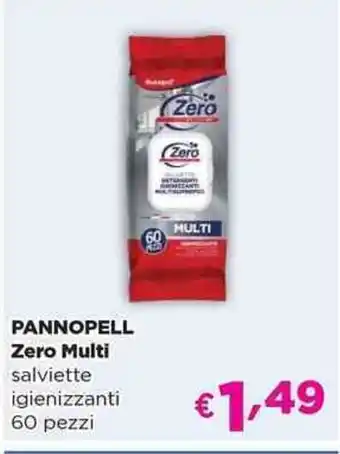 Acqua & Sapone PANNOPELL Zero Multi salviette igienizzanti offerta