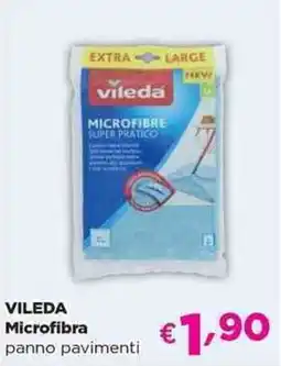 Acqua & Sapone VILEDA Microfibra panno pavimenti offerta