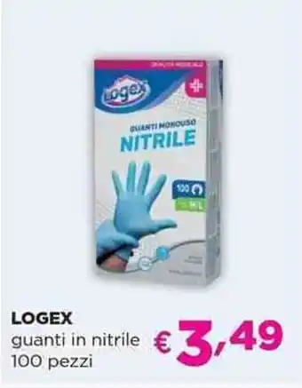 Acqua & Sapone LOGEX guanti in nitrile offerta