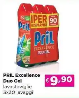 Acqua & Sapone PRIL Excellence Duo Gel lavastoviglie offerta