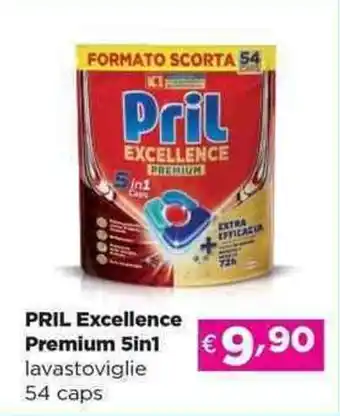 Acqua & Sapone PRIL Excellence Premium 5in1 lavastoviglie offerta