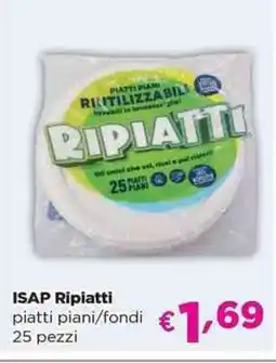 Acqua & Sapone ISAP Ripiatti piatti piani/fondi offerta