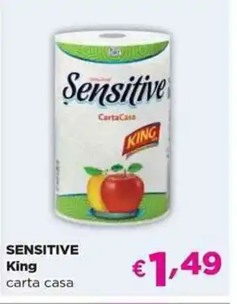 Acqua & Sapone SENSITIVE King carta casa offerta