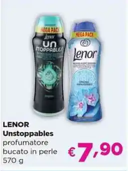 Acqua & Sapone LENOR Unstoppables profumatore bucato in perle offerta