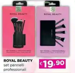 Acqua & Sapone ROYAL BEAUTY set pennelli professionali offerta