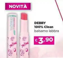 Acqua & Sapone DEBBY 100% Clean balsamo labbra offerta