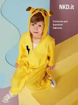 NKD Costume per bambini fulmine offerta