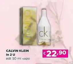 Acqua & Sapone CALVIN KLEIN In 2 U edt vapo offerta