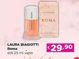 Acqua & Sapone LAURA BIAGIOTTI Roma edt vapo offerta