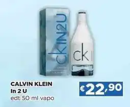 Acqua & Sapone CALVIN KLEIN In 2 U edt vapo offerta