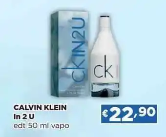 Acqua & Sapone CALVIN KLEIN In 2 U edt vapo offerta