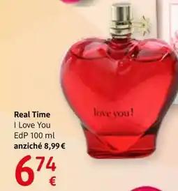 dm drogerie markt Real Time I Love You EDP offerta