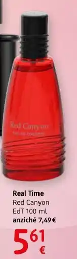 dm drogerie markt Real Time Red Canyon EdT offerta