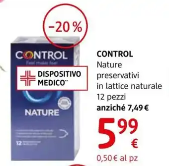 dm drogerie markt CONTROL Nature preservativi in lattice naturale offerta