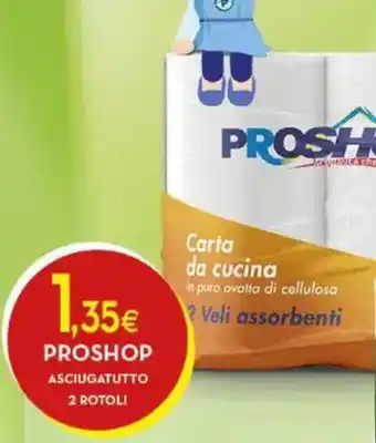 Proshop Proshop asciugatutto 2 rotoli offerta