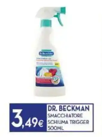 Proshop Dr. beckman smacchiatore schiuma trigger offerta