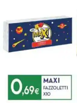 Proshop Maxi fazzoletti x10 offerta