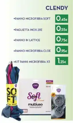 Proshop Clendy panno microfibra soft offerta