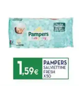 Proshop Pampers salviettine fresh x50 offerta