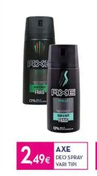 Proshop Axe deo spray vari tipi offerta