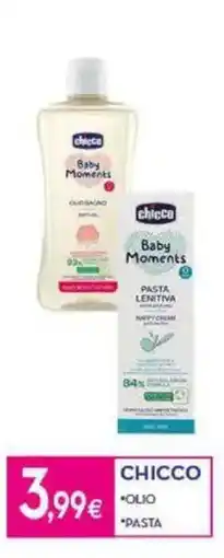 Proshop Chicco olio pasta offerta