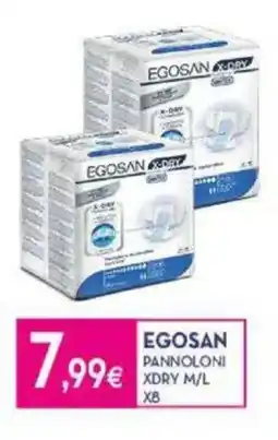 Proshop Egosan pannoloni xdry m/l offerta