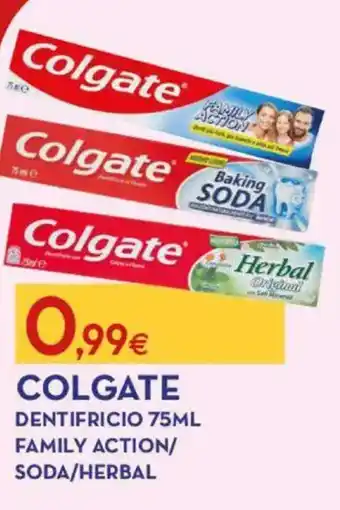 Proshop Colgate dentifricio family action/ soda/herbal offerta