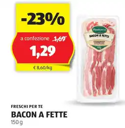 ALDI Freschi per te bacon a fette offerta