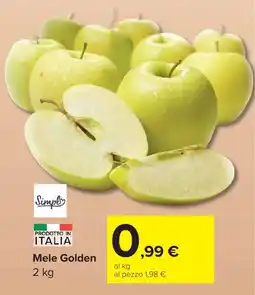 Carrefour Market Mele Golden offerta