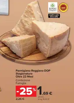 Carrefour Market Parmigiano Reggiano DOP Stagionatura Oltre 22 Mesi offerta