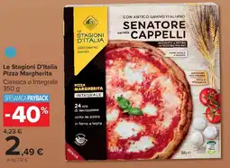 Carrefour Market Le Stagioni D'Italia Pizza Margherita offerta