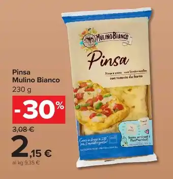 Carrefour Market Pinsa Mulino Bianco offerta