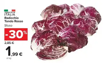 Carrefour Market Radicchio Tondo Rosso Sfuso offerta