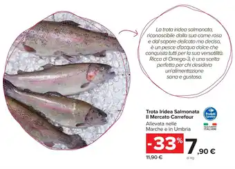 Carrefour Market Trota Iridea Salmonata Il Mercato Carrefour offerta