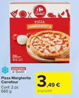 Carrefour Market Pizza Margherita Carrefour offerta