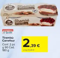 Carrefour Market Tiramisù Carrefour offerta