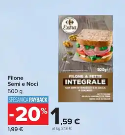 Carrefour Market Filone Semi e Noci offerta