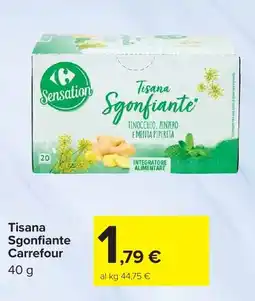 Carrefour Market Tisana Sgonfiante Carrefour offerta