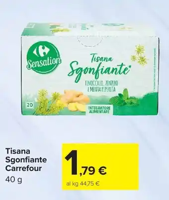 Carrefour Market Tisana Sgonfiante Carrefour offerta