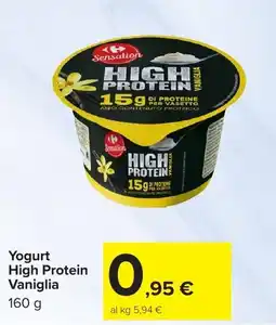 Carrefour Market Yogurt High Protein Vaniglia offerta