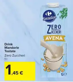 Carrefour Market Drink Mandorle Tostate offerta