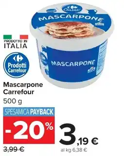 Carrefour Market Mascarpone Carrefour offerta