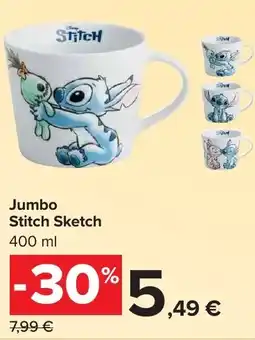 Carrefour Market Jumbo Stitch Sketch offerta